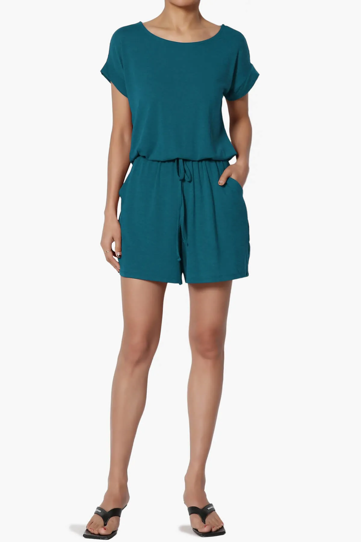 Tina Short Sleeve Jersey Romper