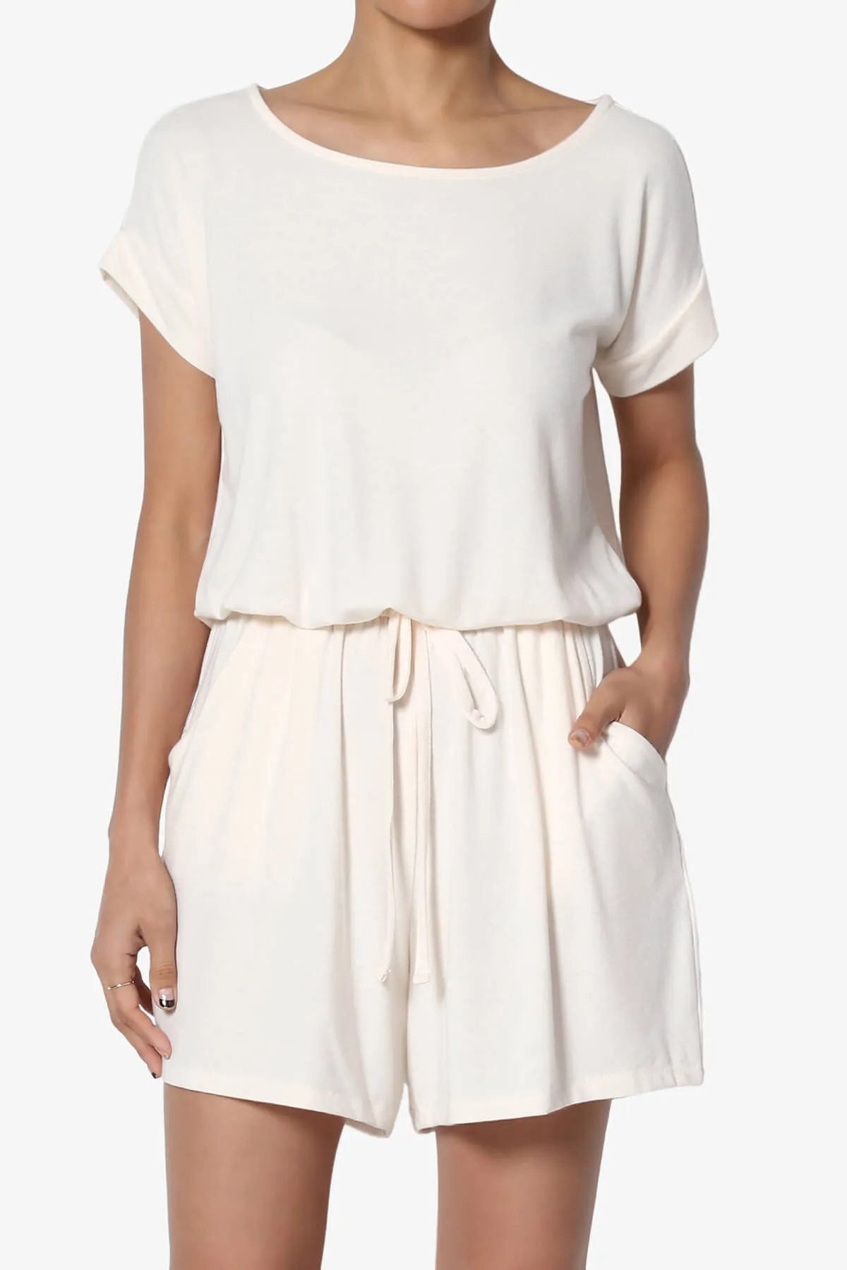 Tina Short Sleeve Jersey Romper