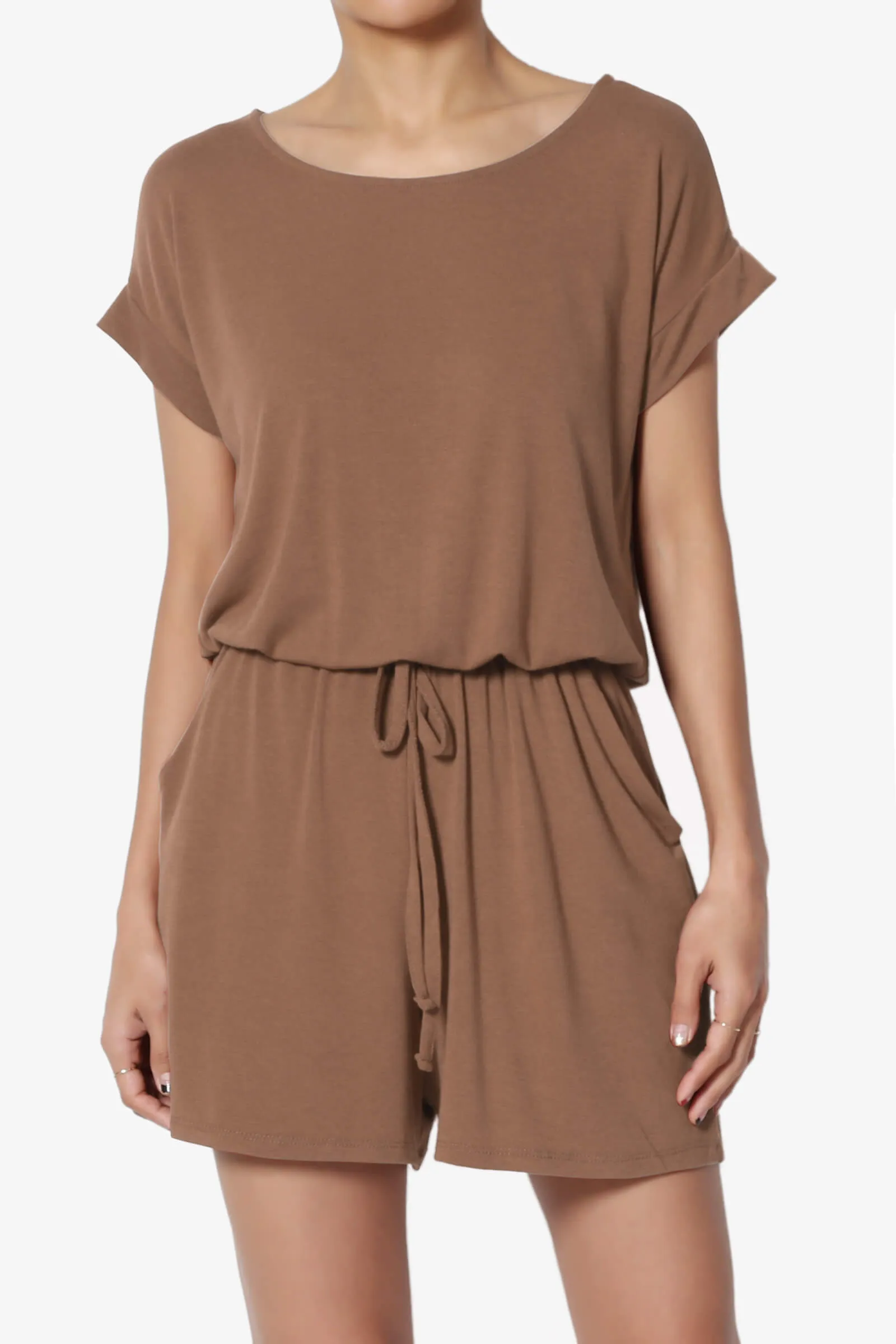 Tina Short Sleeve Jersey Romper