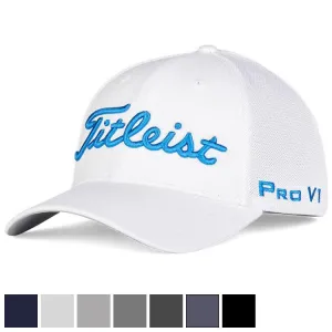 Titleist Tour Sports Mesh Hat S/M Black/Red (TH20FTMS-P12)