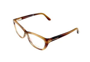 Tom Ford Eyewear in a Brown Gradient Unique Cateye Design