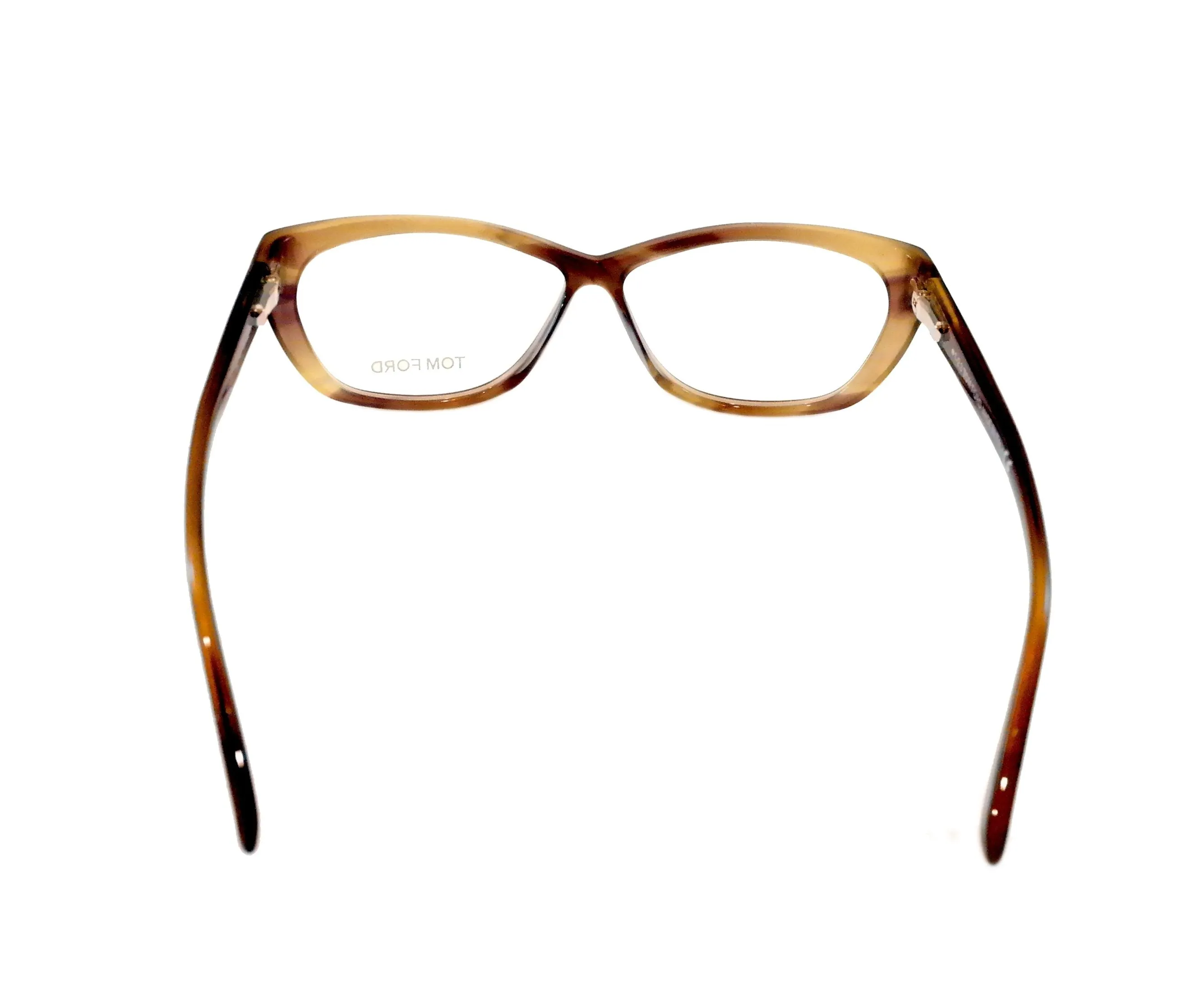 Tom Ford Eyewear in a Brown Gradient Unique Cateye Design