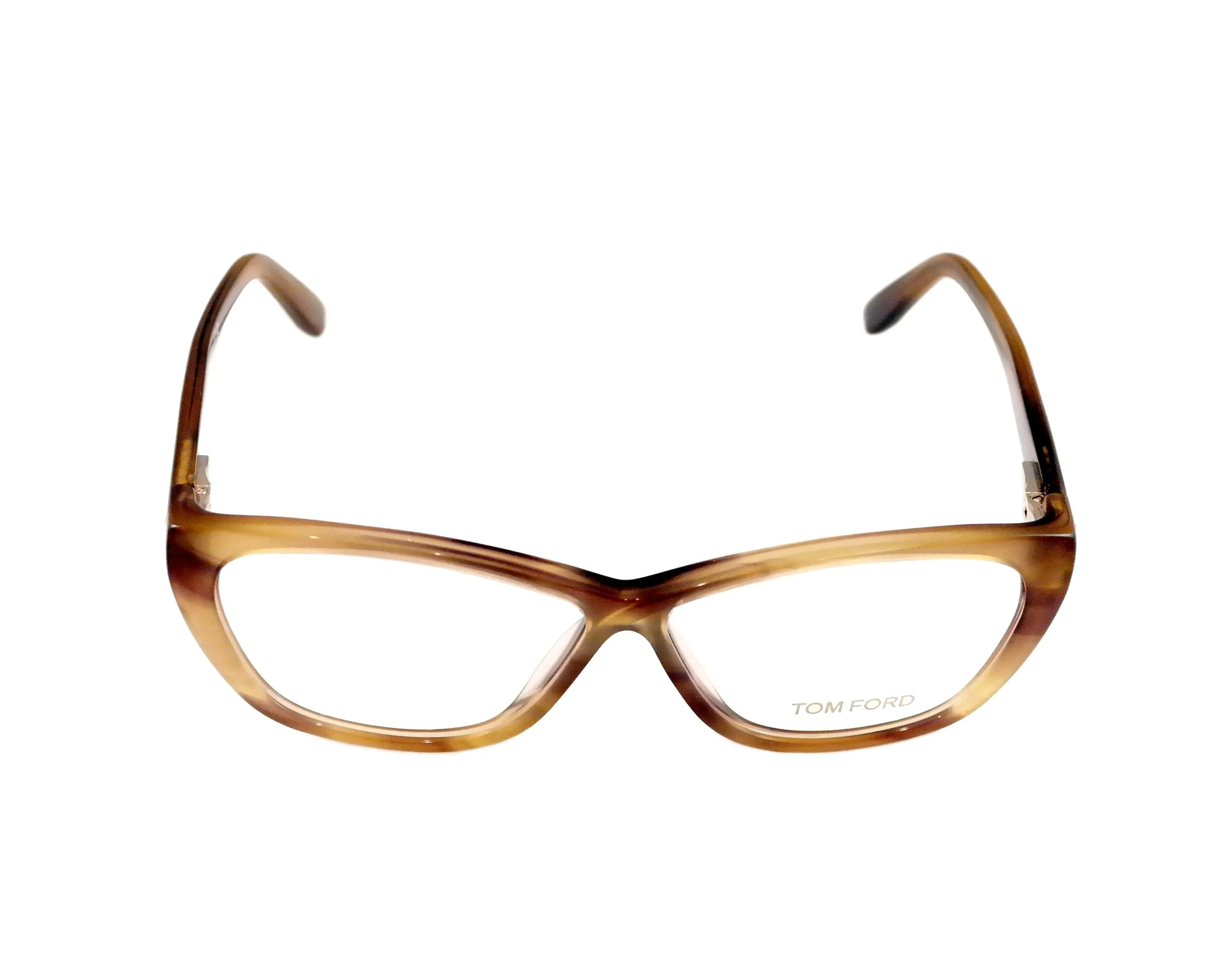 Tom Ford Eyewear in a Brown Gradient Unique Cateye Design
