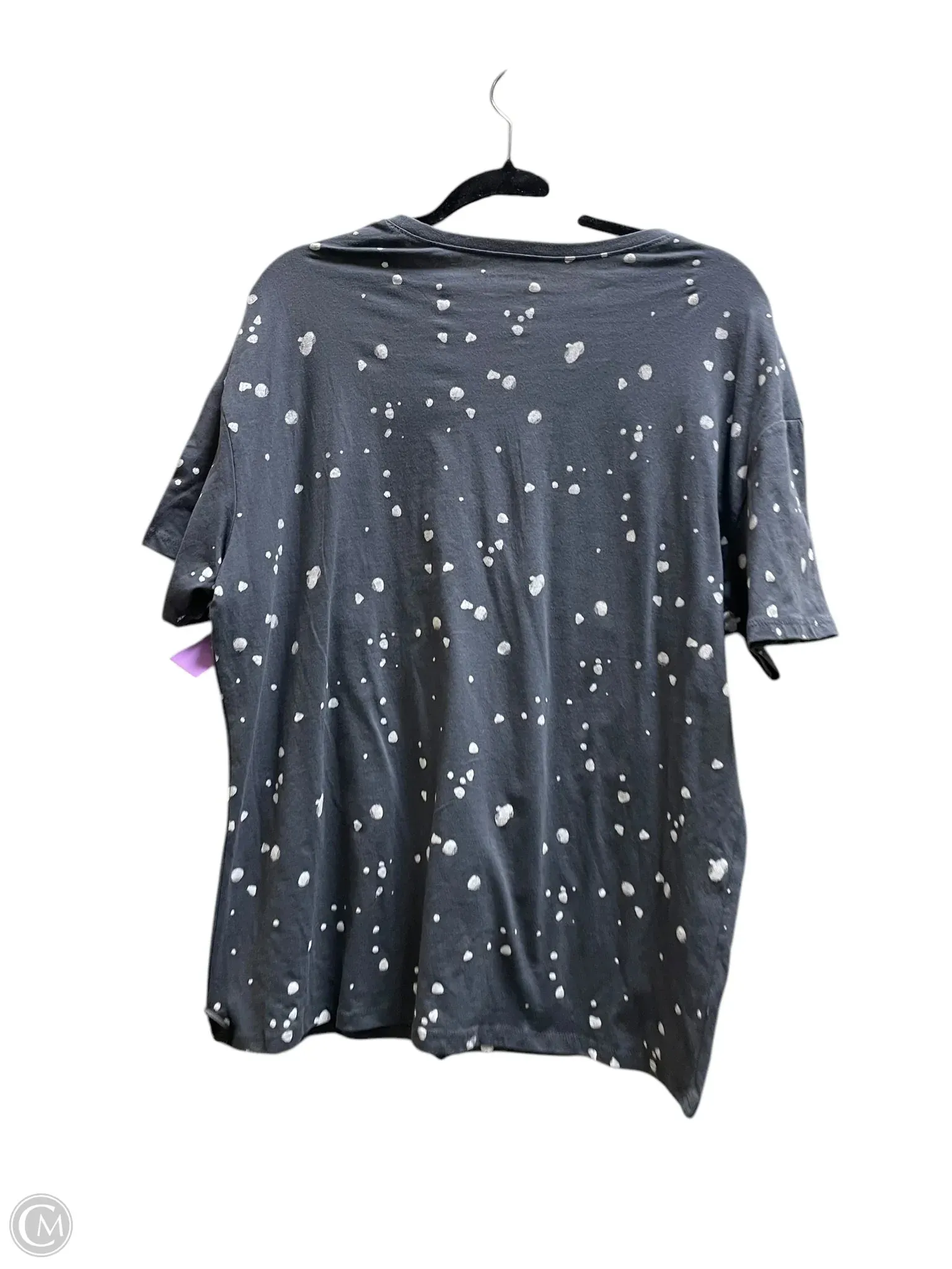 Top Short Sleeve By Grayson Threads In Grey, Size: S
