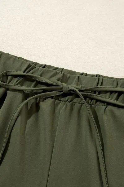 Trim Tee and Shorts Set