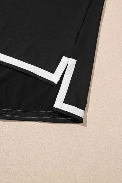 Trim Tee and Shorts Set