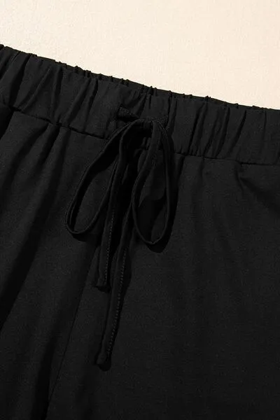 Trim Tee and Shorts Set