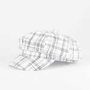 Tristyn Boucle Newsboy Hat