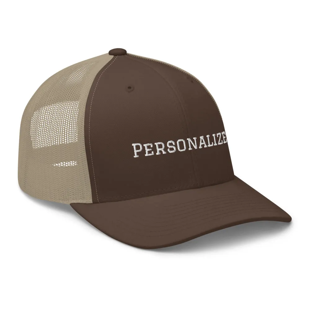 Trucker Cap (Personalize)