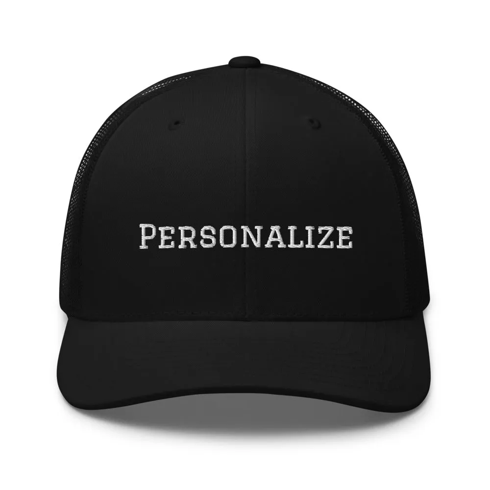 Trucker Cap (Personalize)