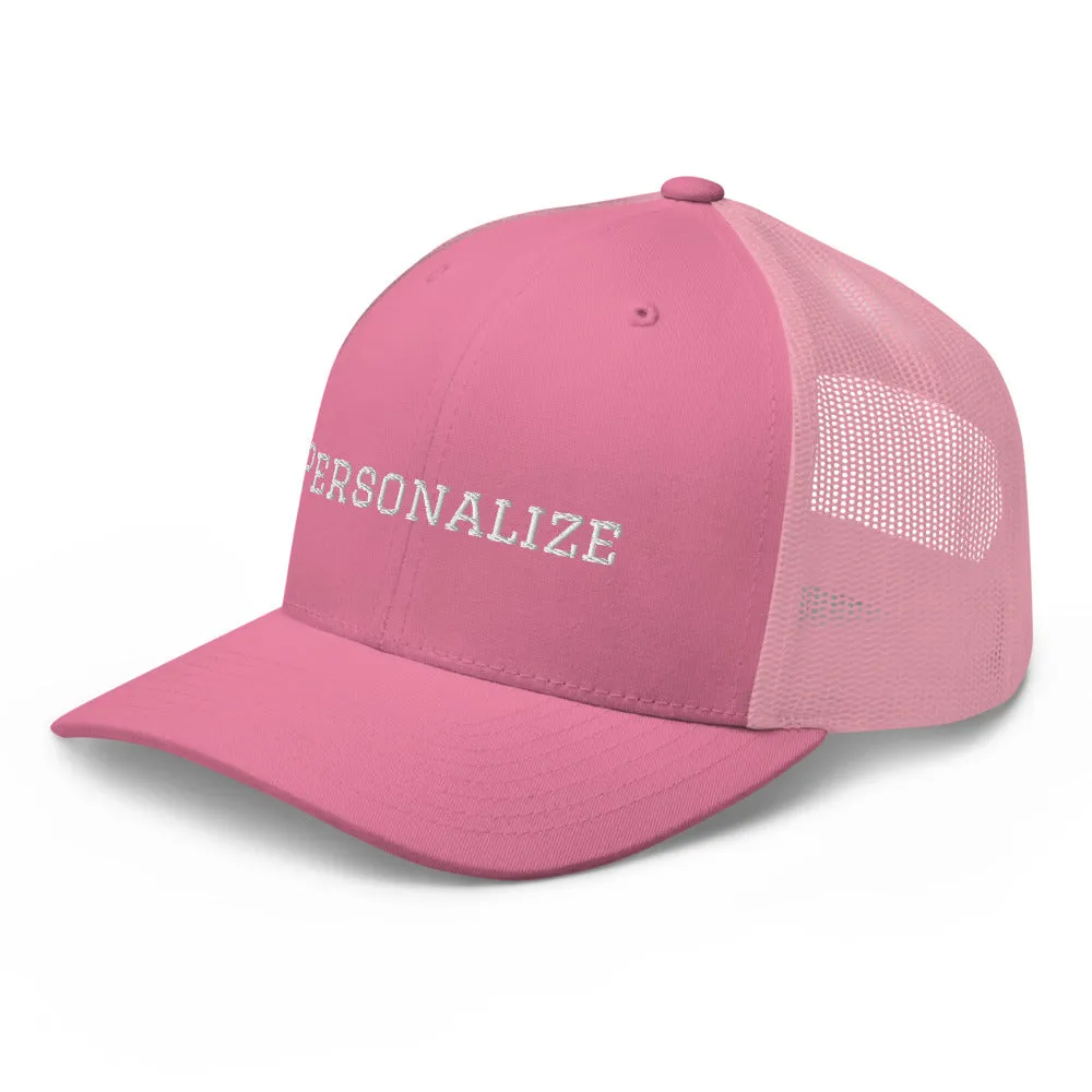 Trucker Cap (Personalize)