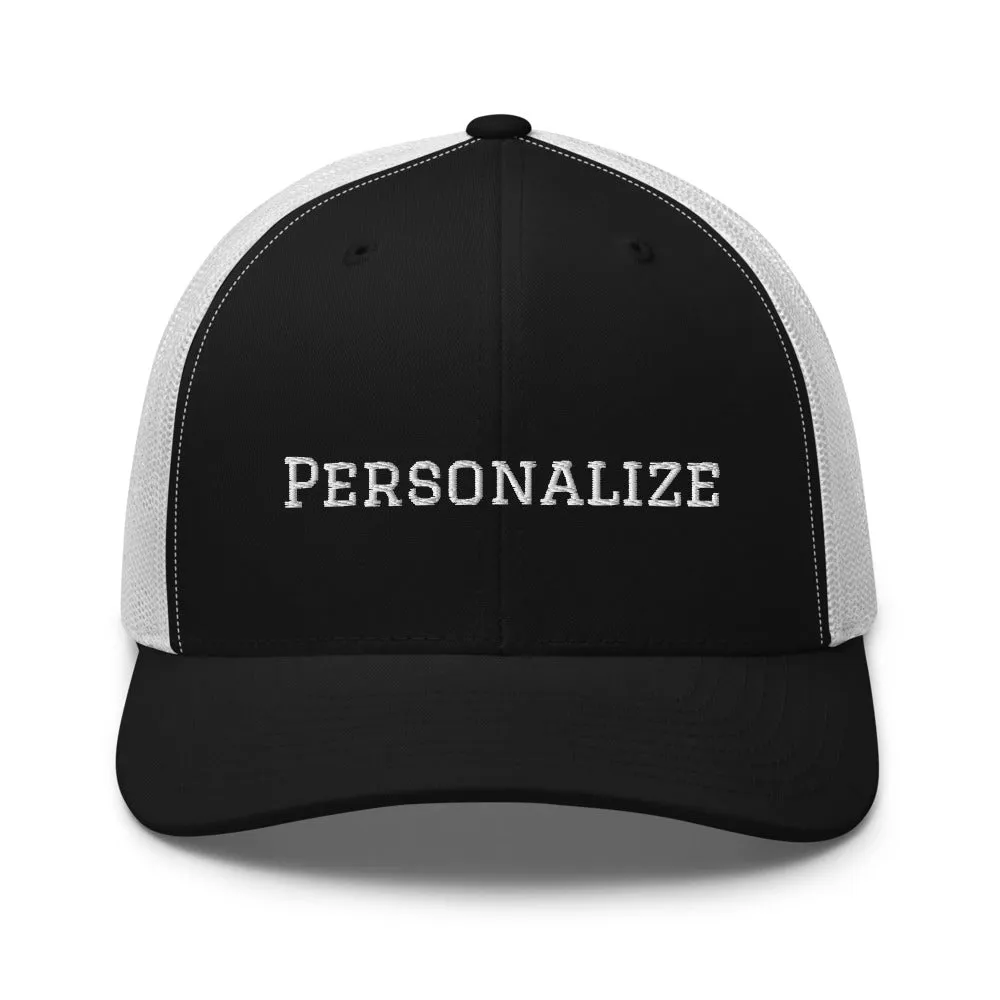 Trucker Cap (Personalize)