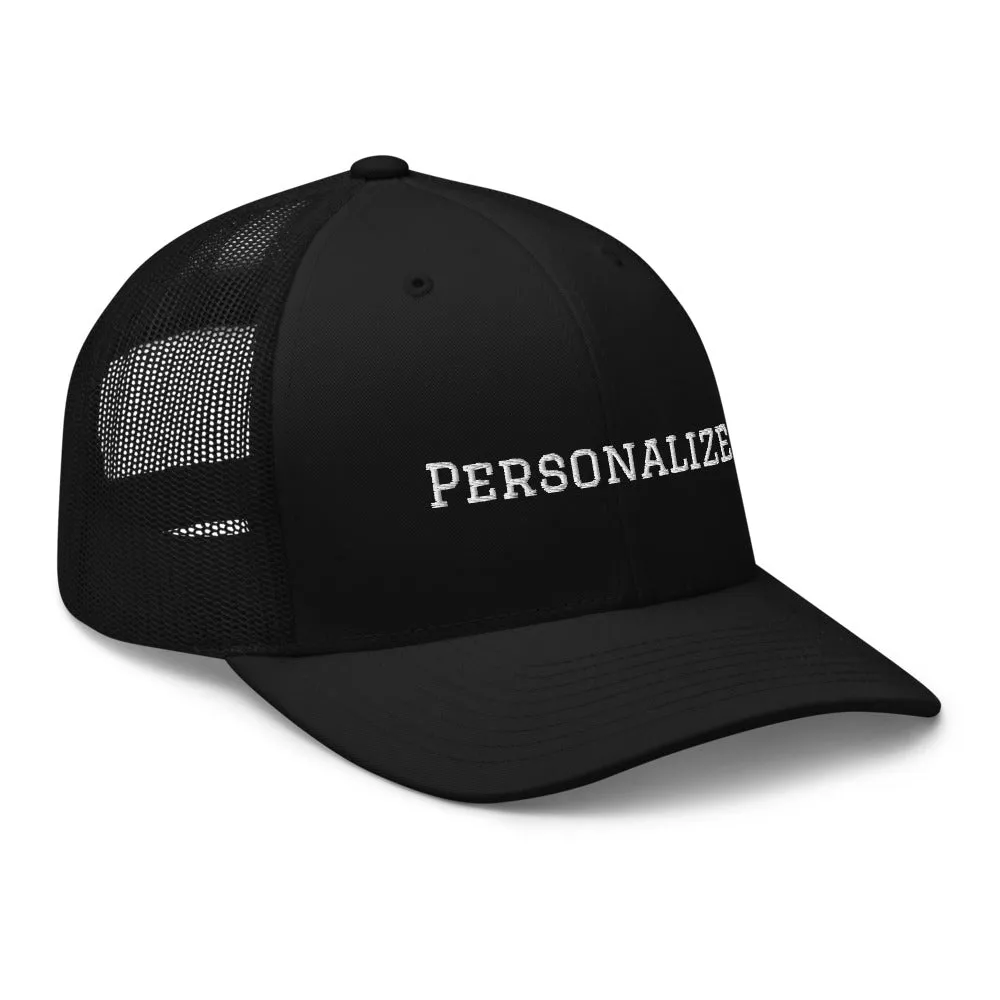 Trucker Cap (Personalize)