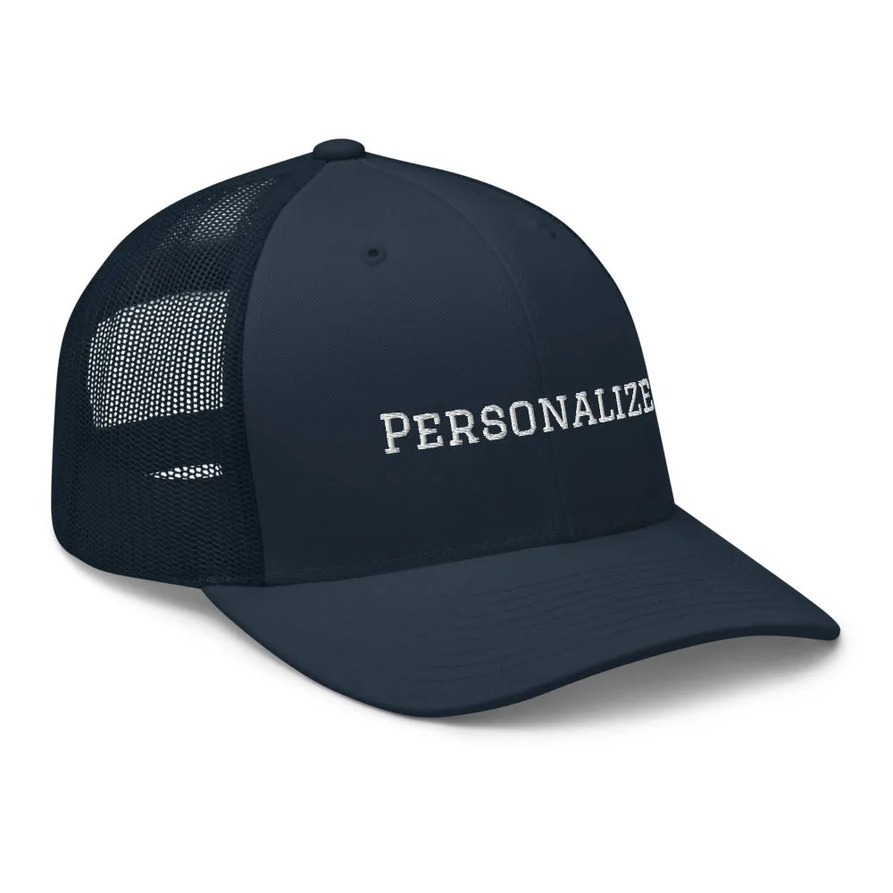 Trucker Cap (Personalize)
