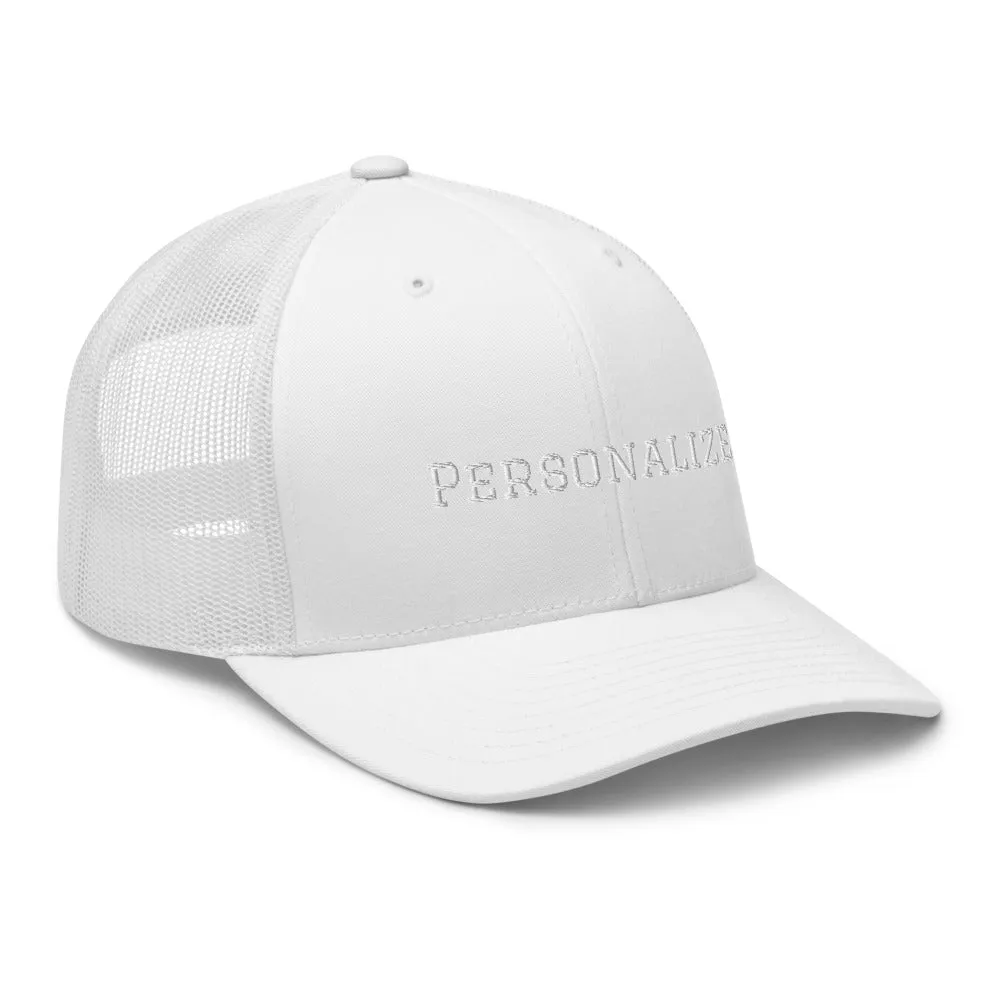 Trucker Cap (Personalize)
