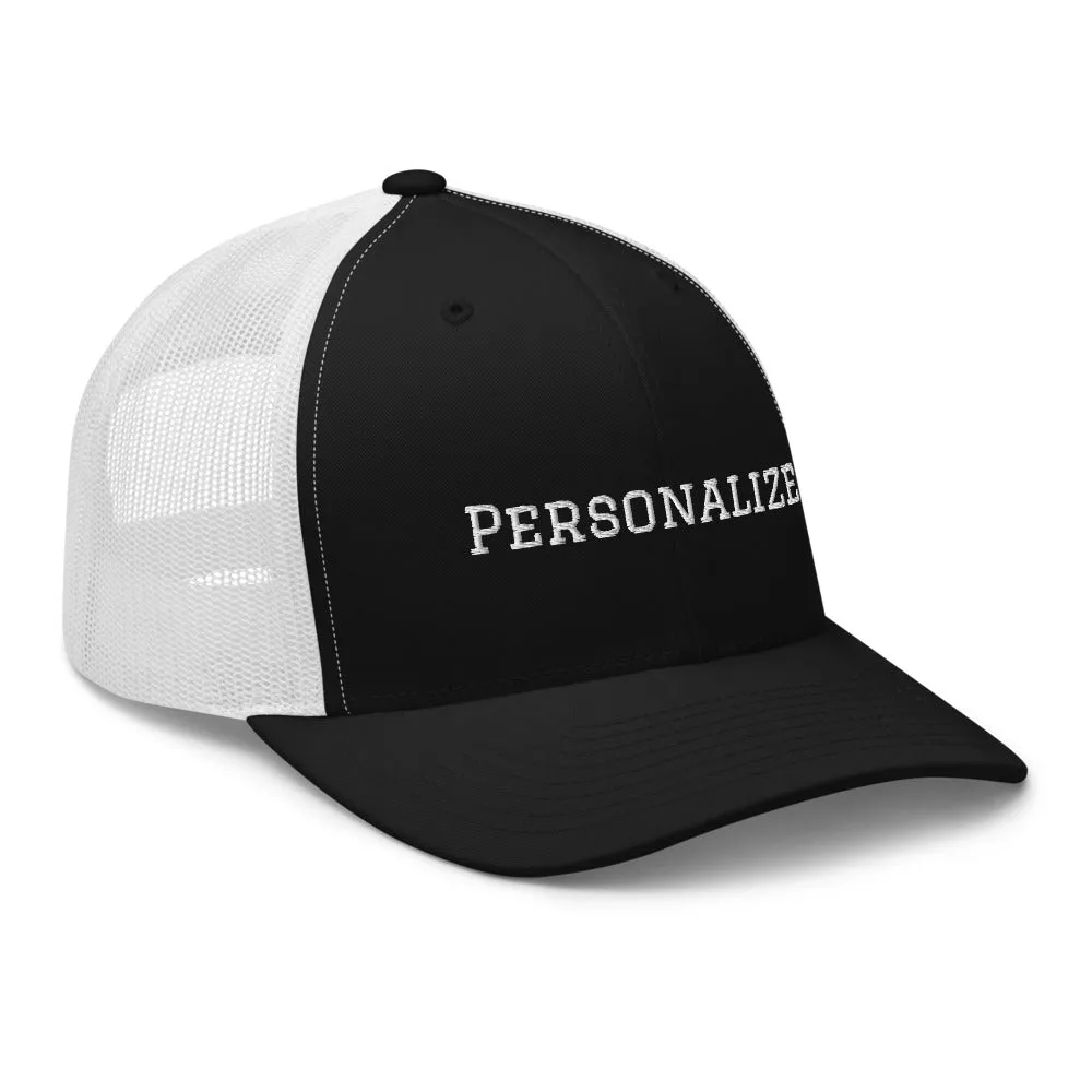 Trucker Cap (Personalize)