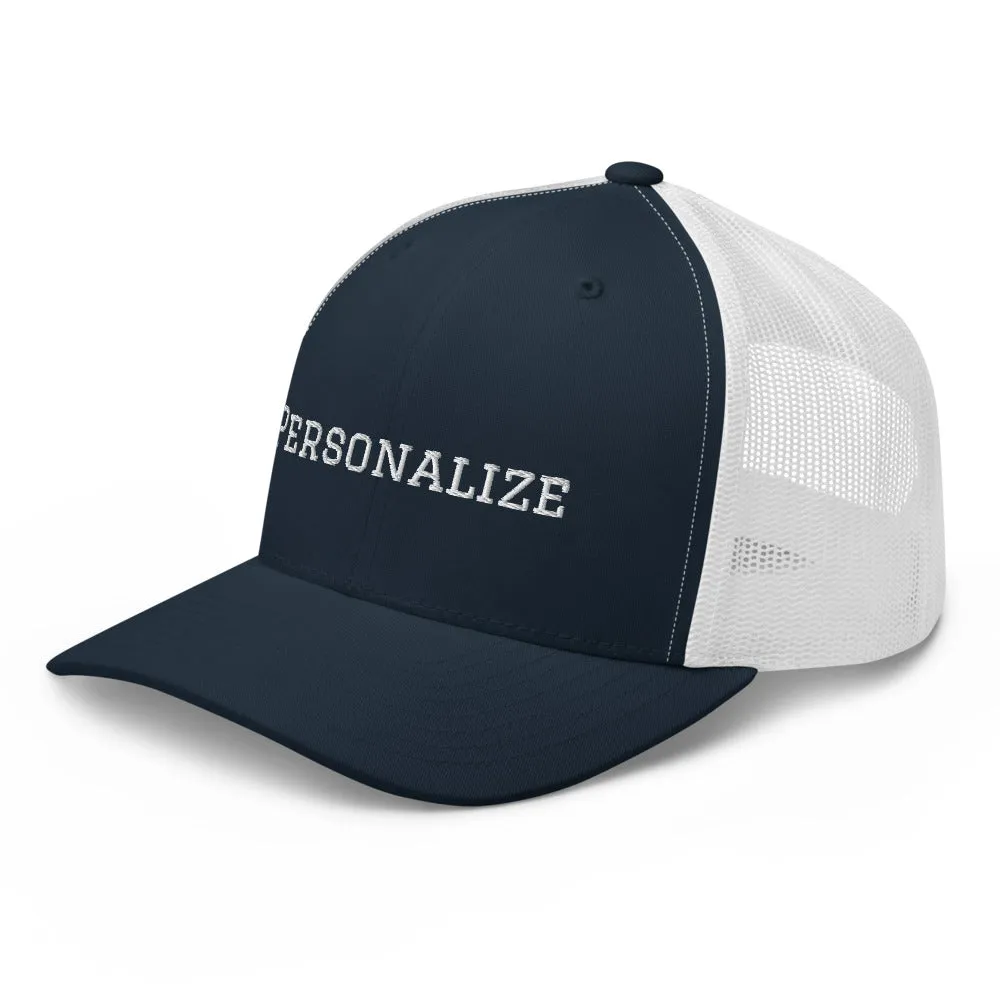 Trucker Cap (Personalize)