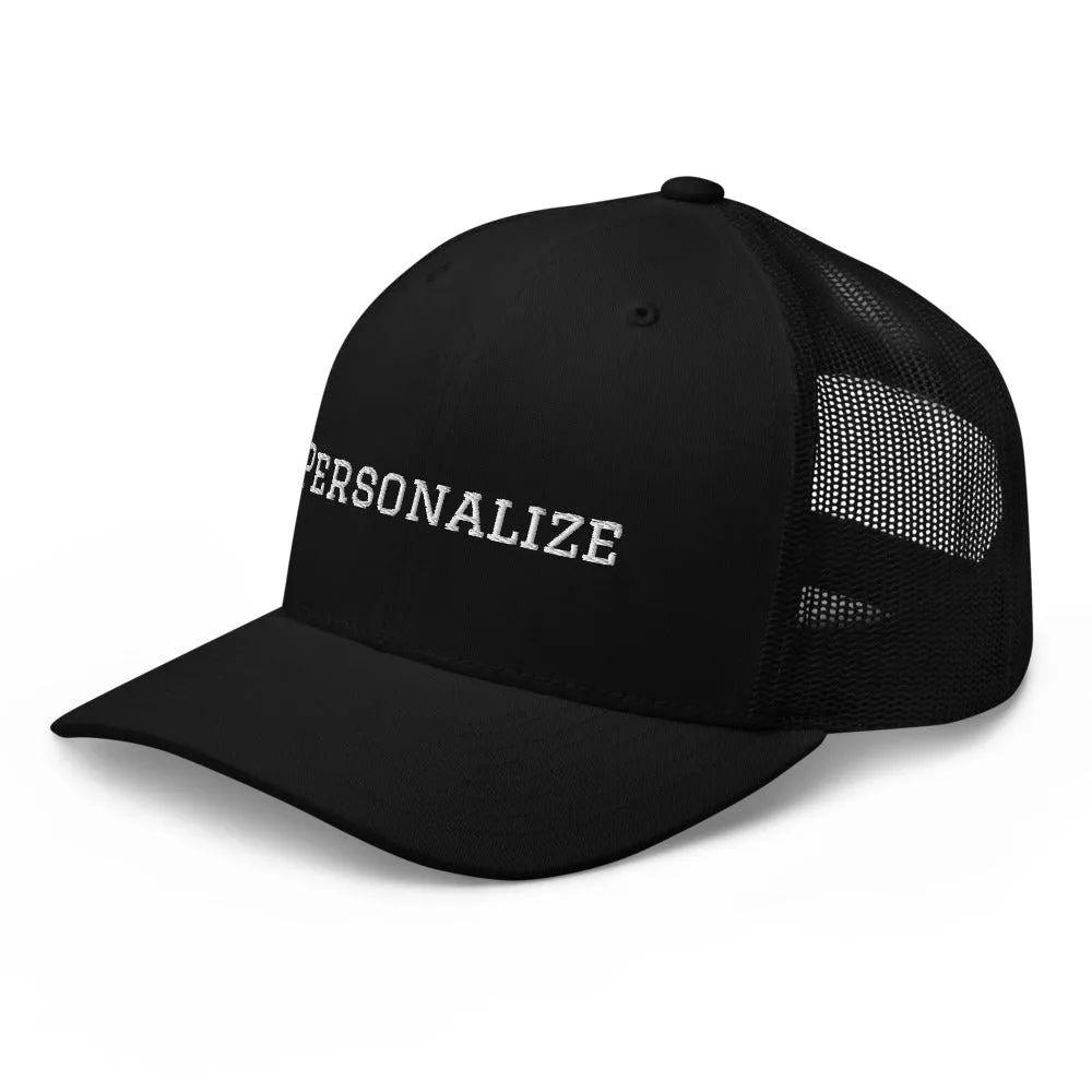Trucker Cap (Personalize)