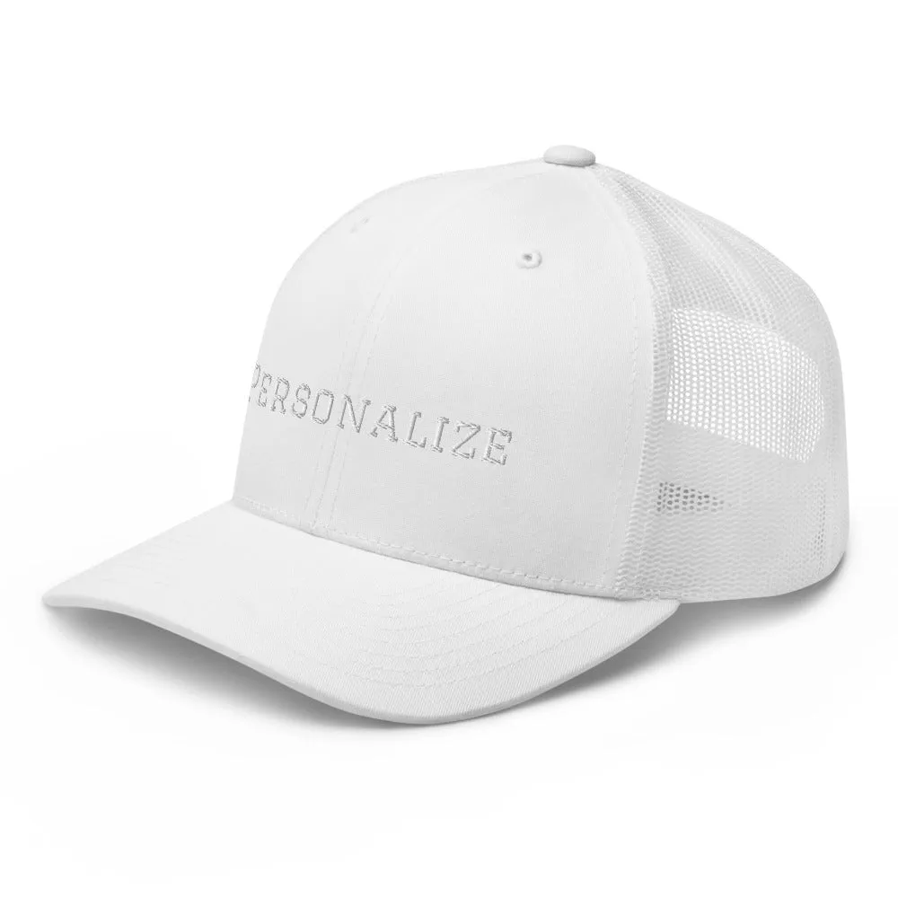 Trucker Cap (Personalize)