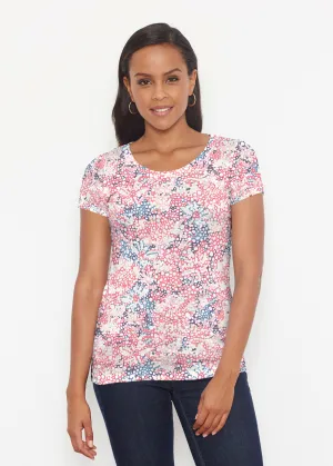 Tulips are Back (7880) ~ Short Sleeve Scoop Shirt