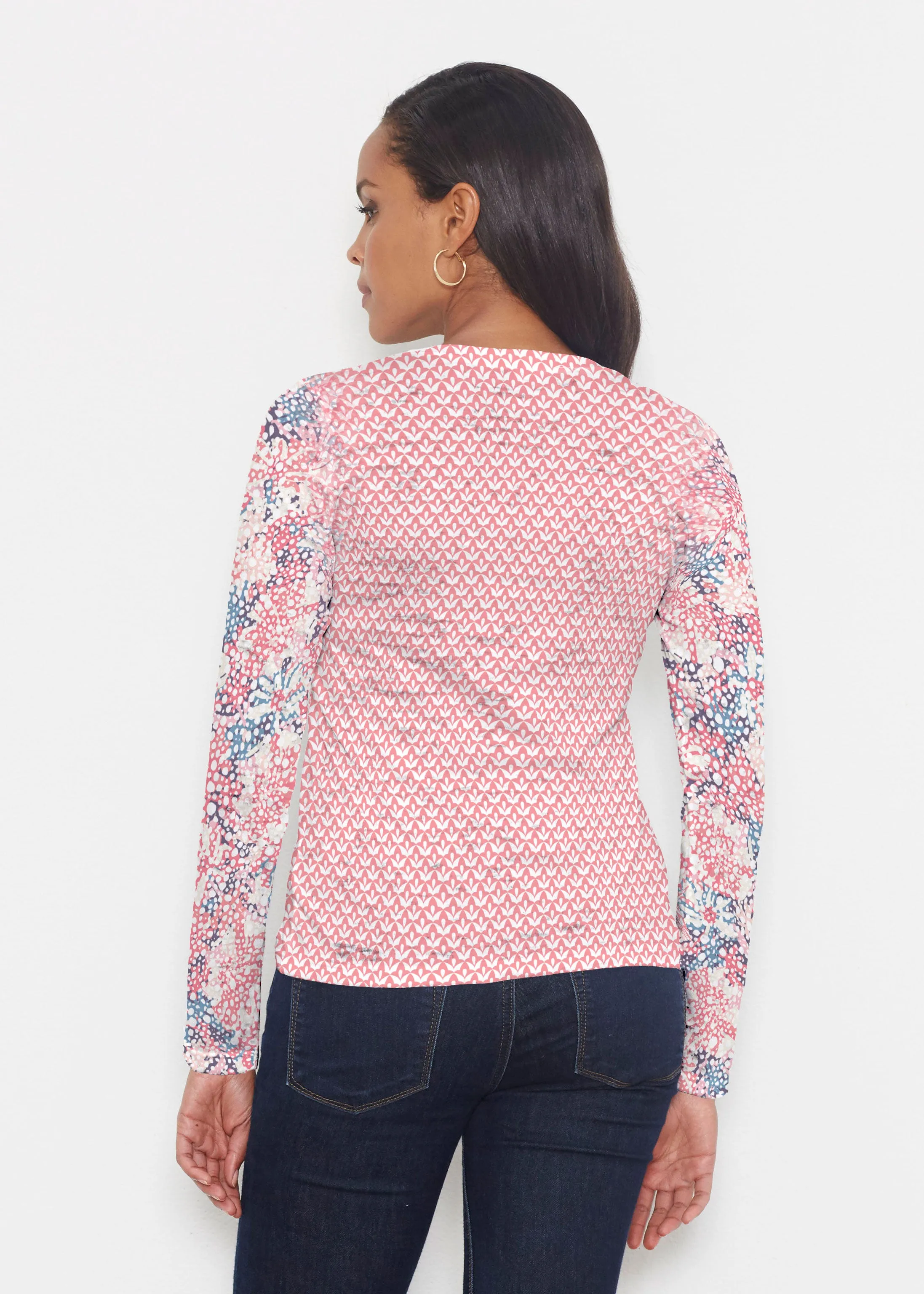 Tulips are Back (7880) ~ Signature Long Sleeve Crew Shirt