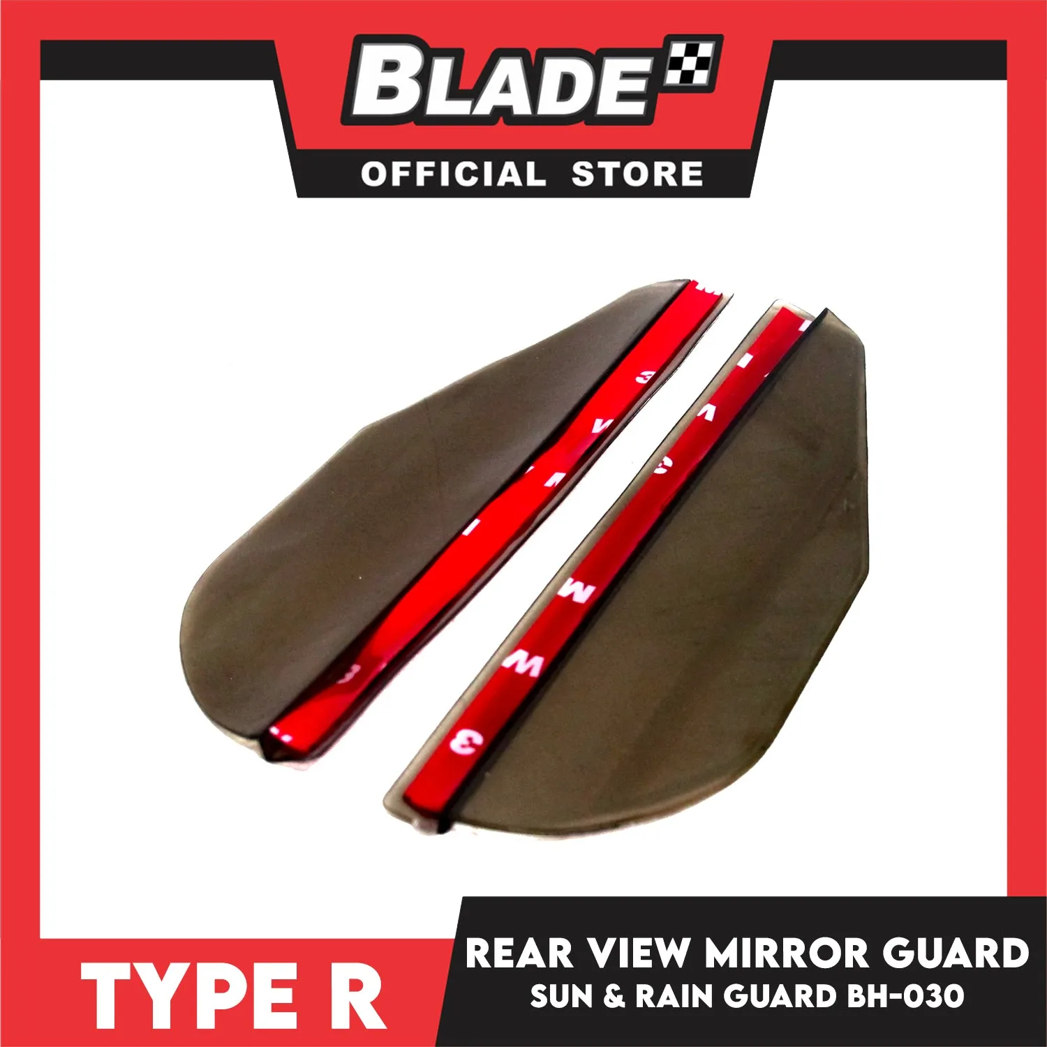 Type R Auto Sports Rainproof Rear View BH-030