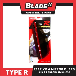 Type R Auto Sports Rainproof Rear View BH-030