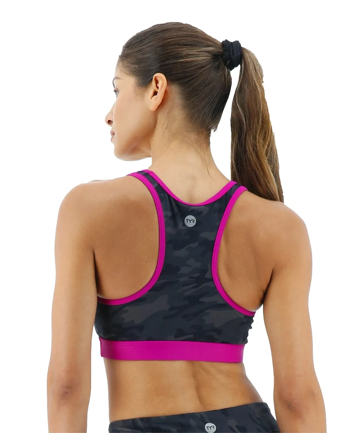 TYR Blackout Camo Lyn Racerback