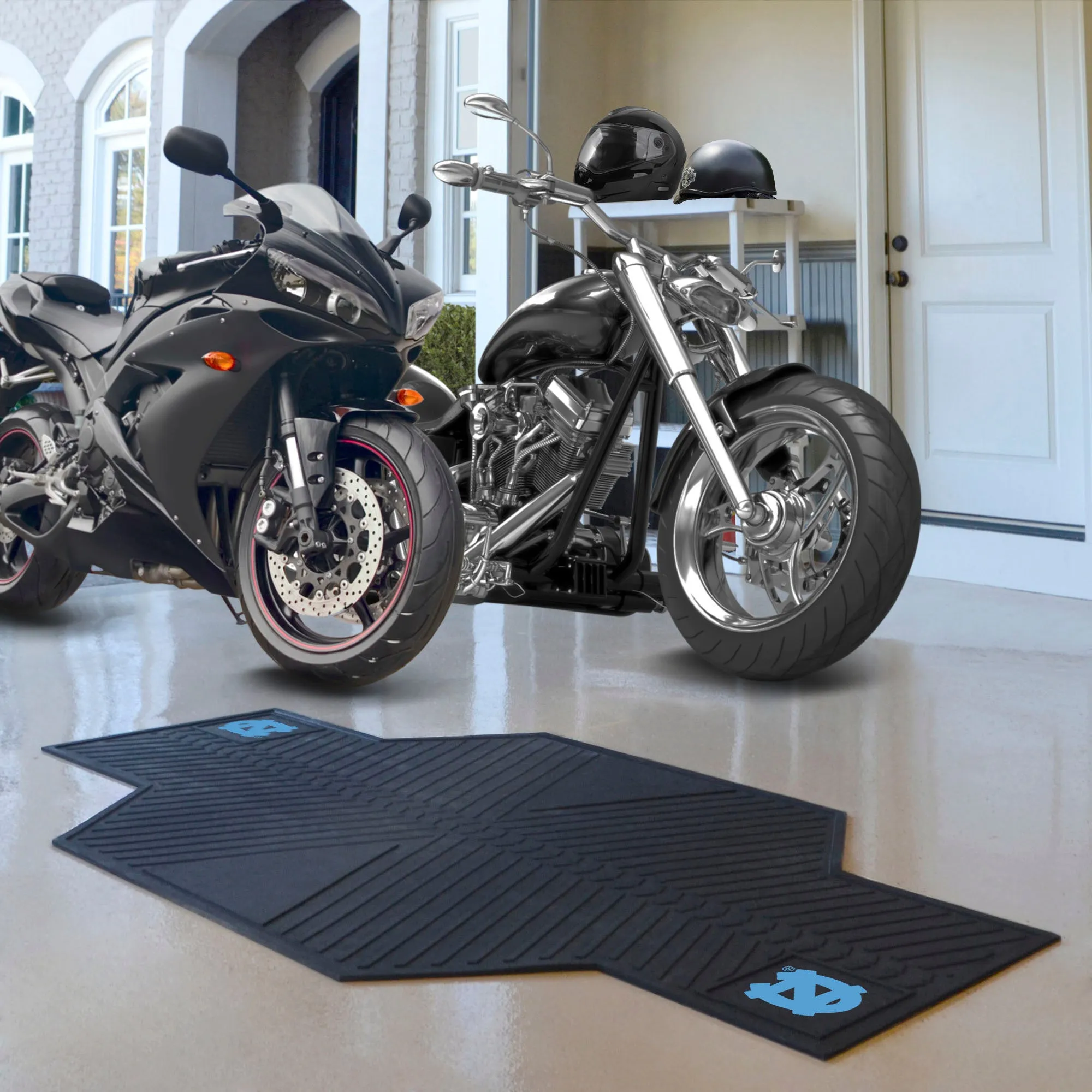 UNC Chapel Hill Motorcycle Mat