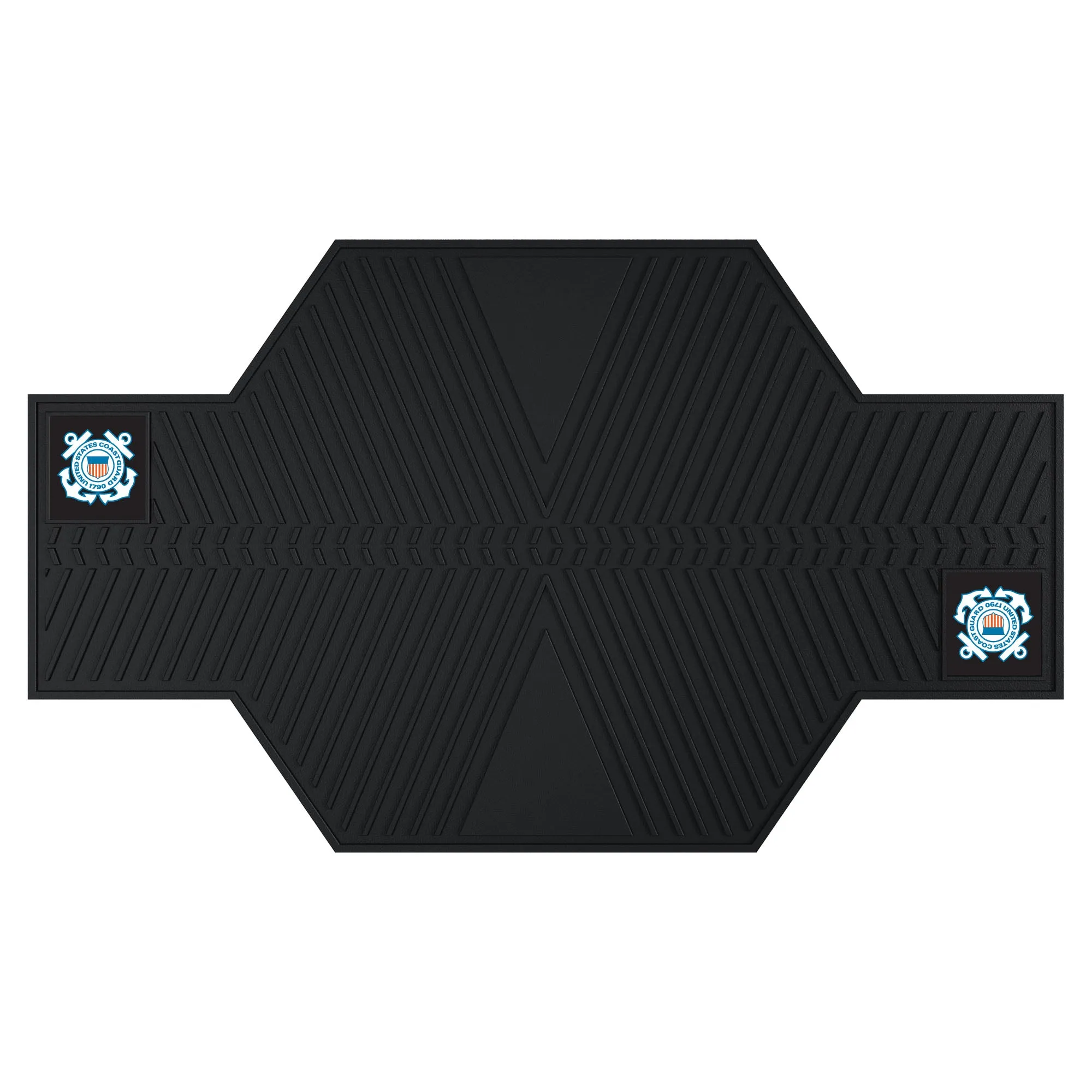 US Coast Guard Motorcycle Mat