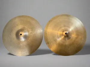 Used Zildjian 70's New Beat Hi Hats T-998g B-1416g