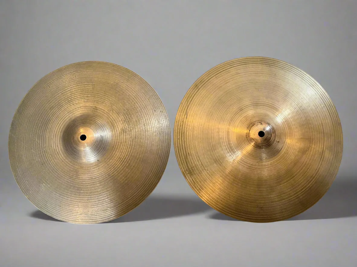Used Zildjian 70's New Beat Hi Hats T-998g B-1416g