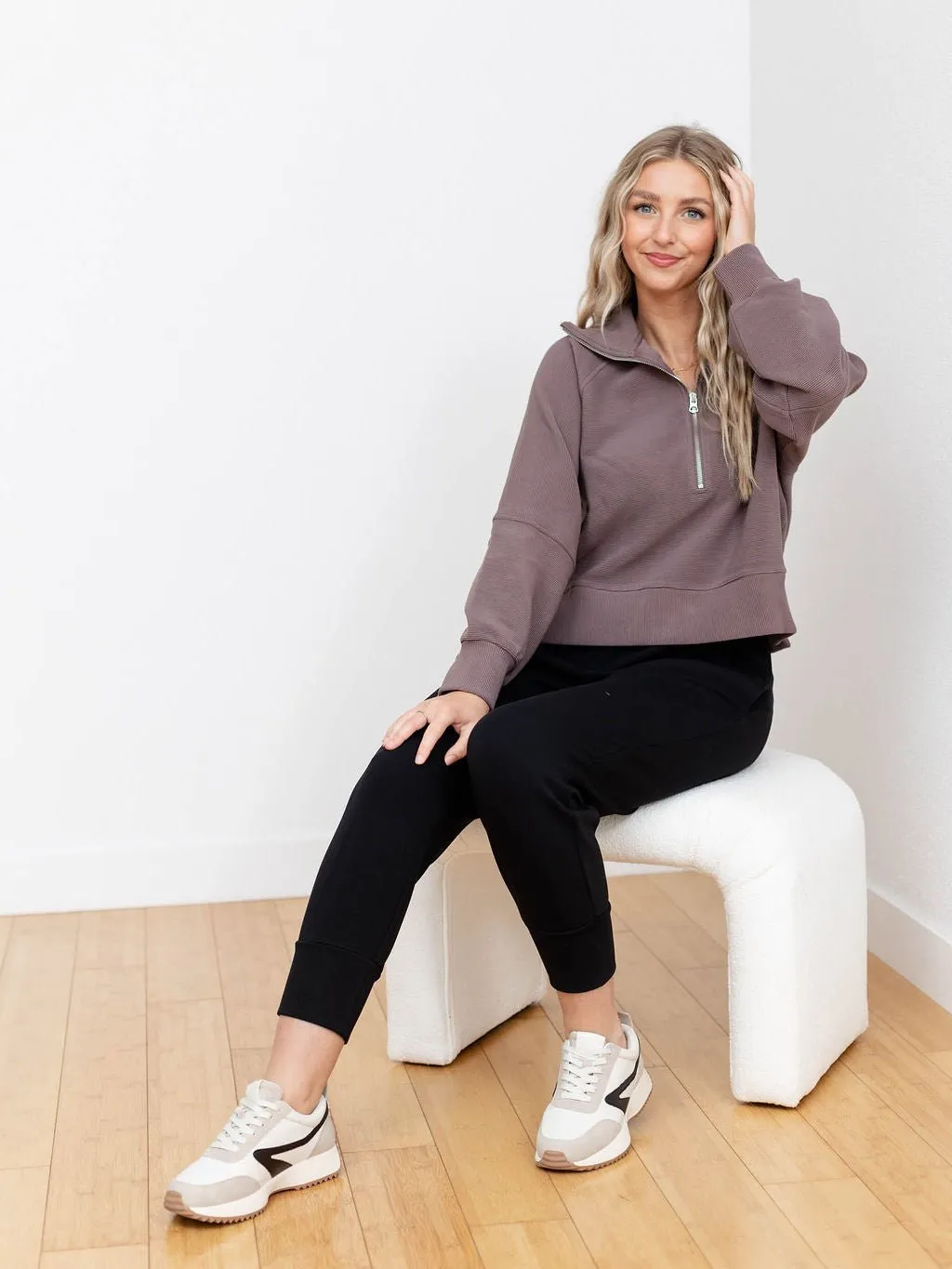 Varley Milano Half Zip Sweat