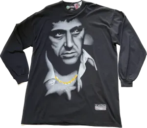 VTG Scarface Clothing Co. Black Long Sleeve
