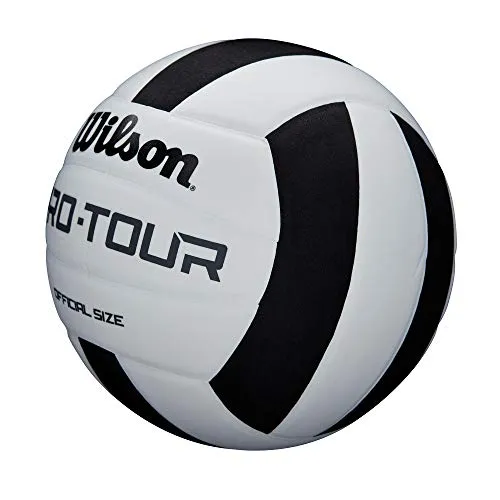 Wilson Pro Tour Indoor Volleyball - Black/White