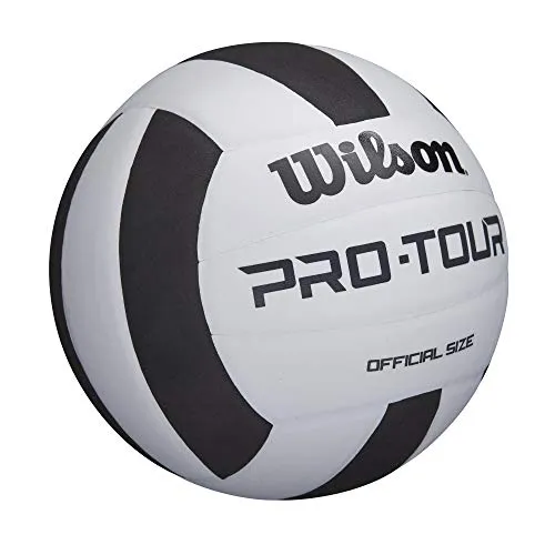 Wilson Pro Tour Indoor Volleyball - Black/White