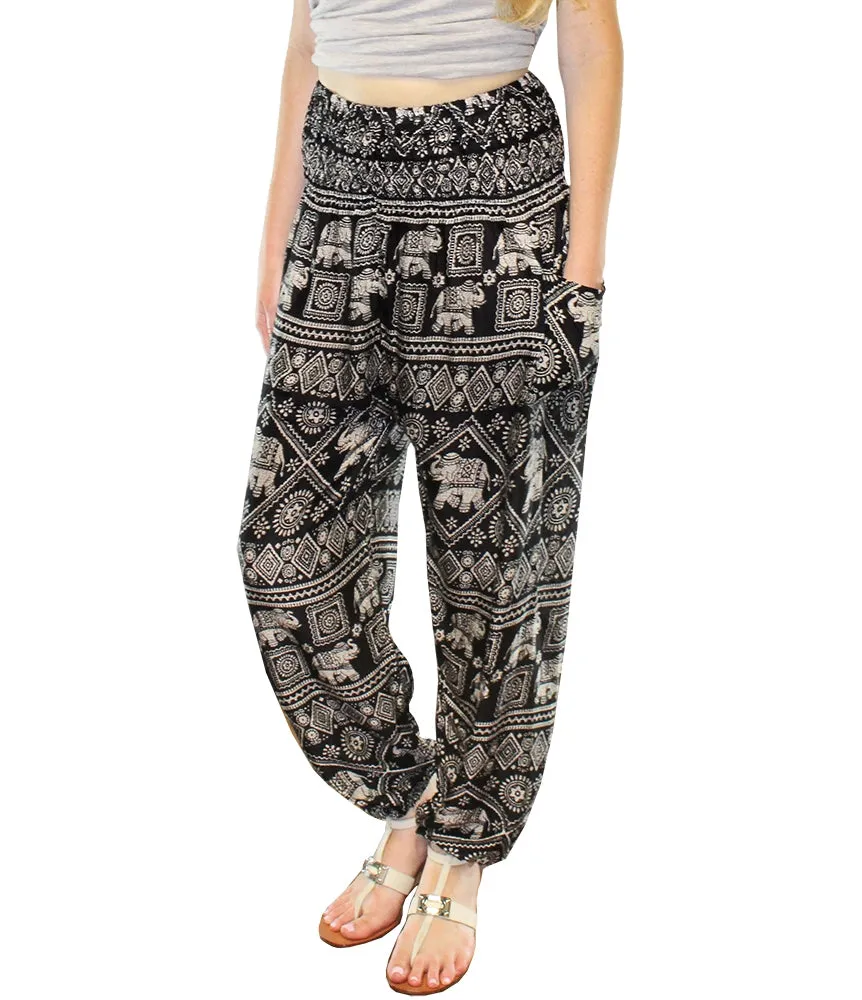 World Buyers - Elephant Design Jeannie Pants