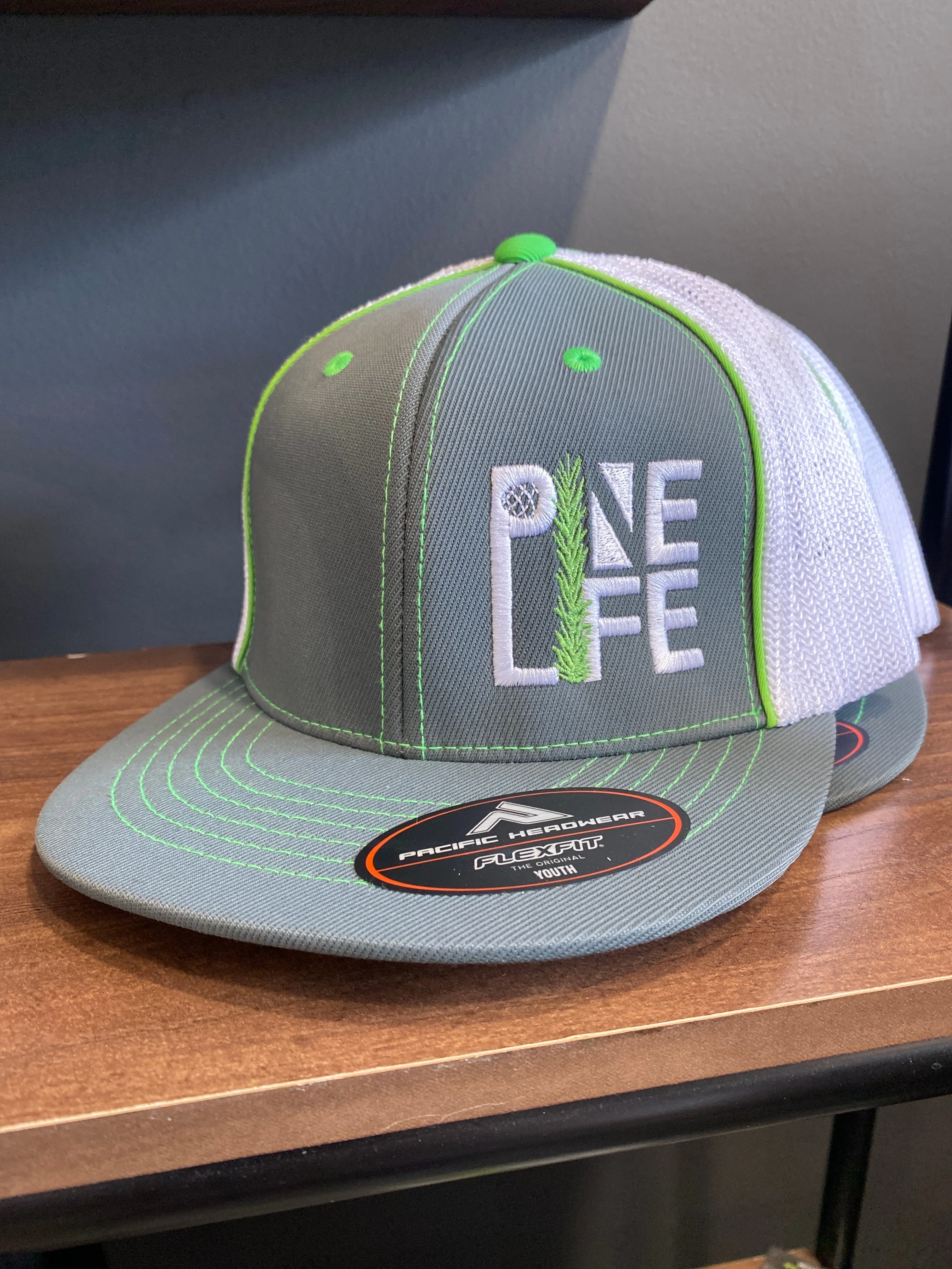 Youth Flexfit Pine Life Flatbill Hats