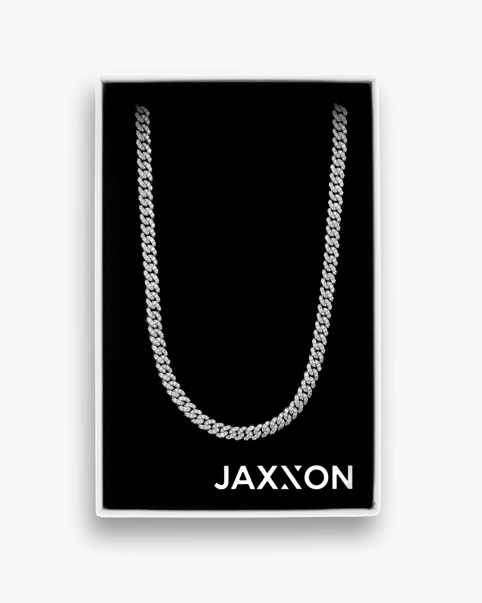 Youth Iced Out Cuban Link Chain - 5mm